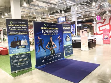 In backdrop sự kiện triển lãm Bình Dương