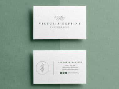 Danh thiếp giấy mỹ thuật