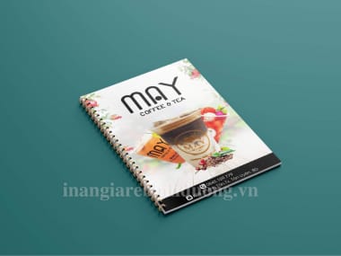 In menu nhựa PVC