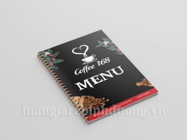 In menu nhựa PVC