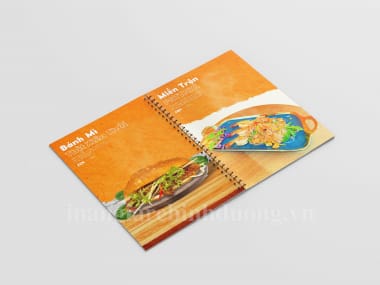 In menu nhựa PVC