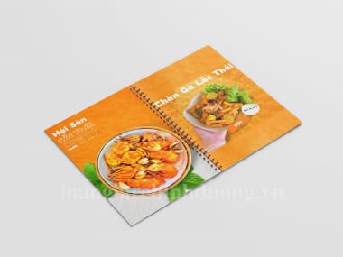 In menu nhựa PVC