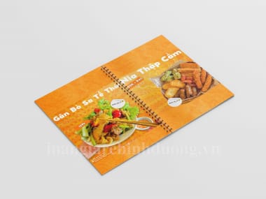 In menu nhựa PVC