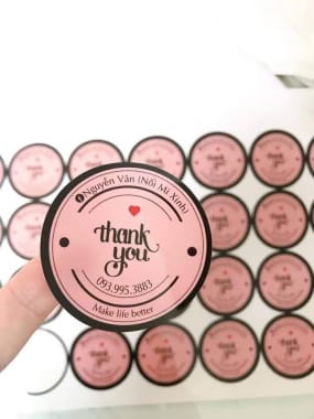 In nhãn decal giấy