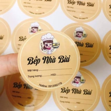 In nhãn decal giấy