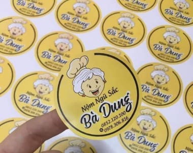 In nhãn decal giấy