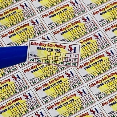 In tem vỡ Bình Dương