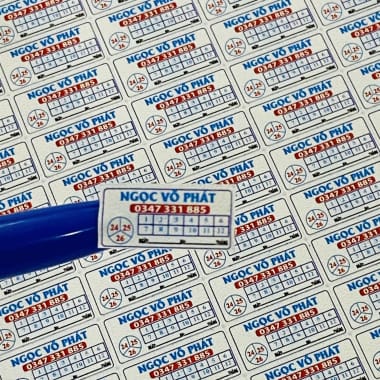 In tem vỡ Bình Dương