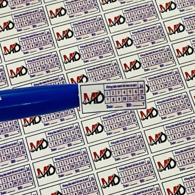 In tem vỡ Bình Dương