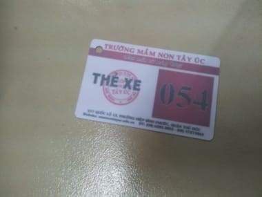 In thẻ nhân viên Bình Dương