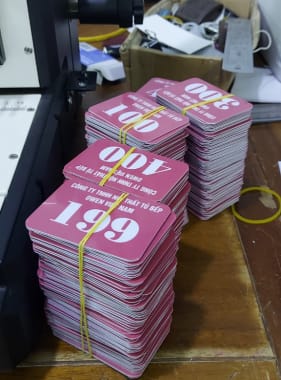 In thẻ nhân viên Bình Dương