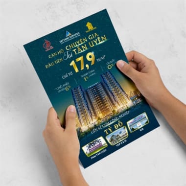 In tờ rơi bất động sản