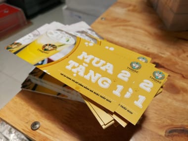 In phiếu quà tặng