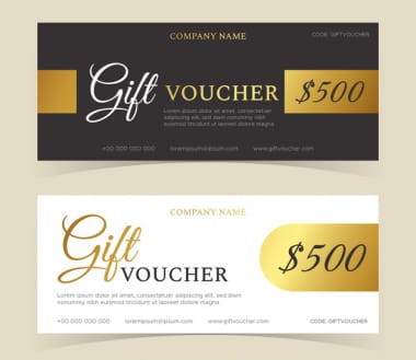 In phiếu quà tặng