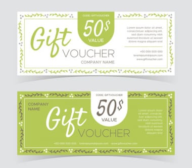 In phiếu quà tặng