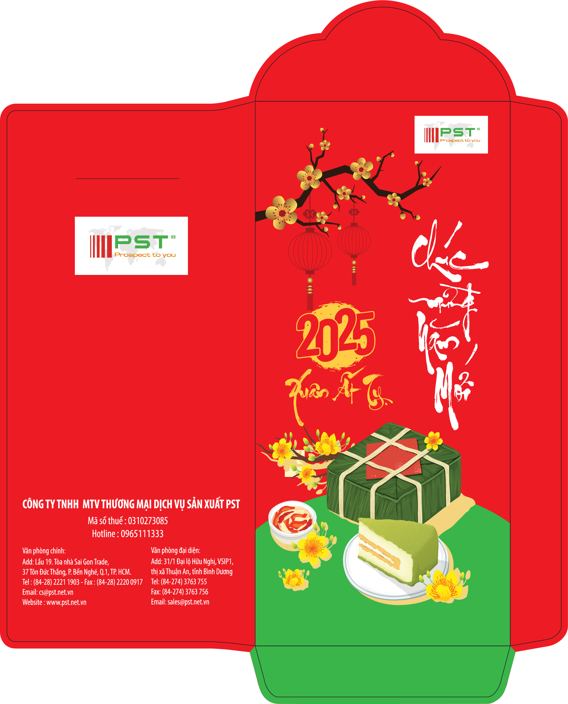 Bao lì xì lớn Tết Ất Tỵ 2025