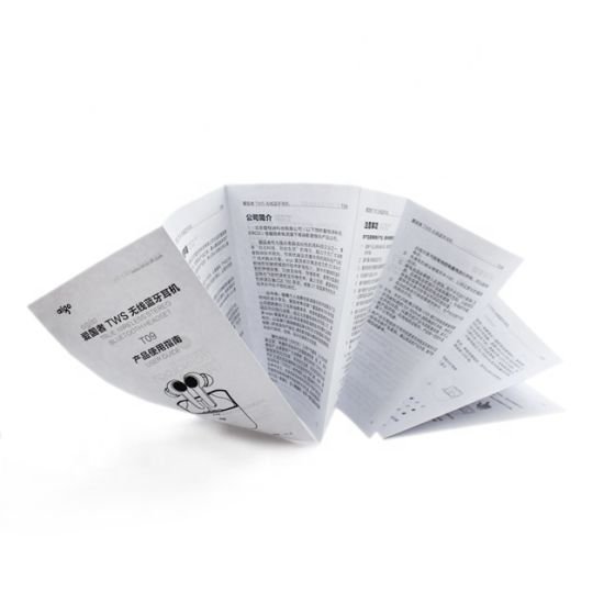 In giấy hướng dẫn sử dụng sản phẩm