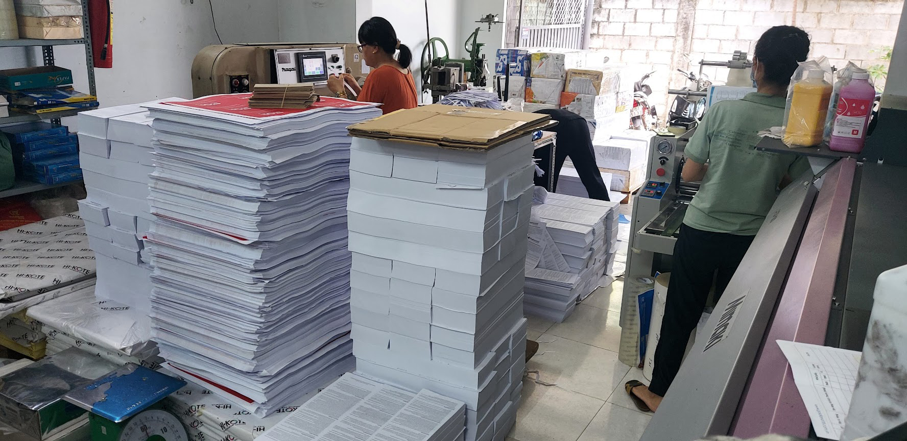 Xưởng in ấn thành phố mới Bình Dương